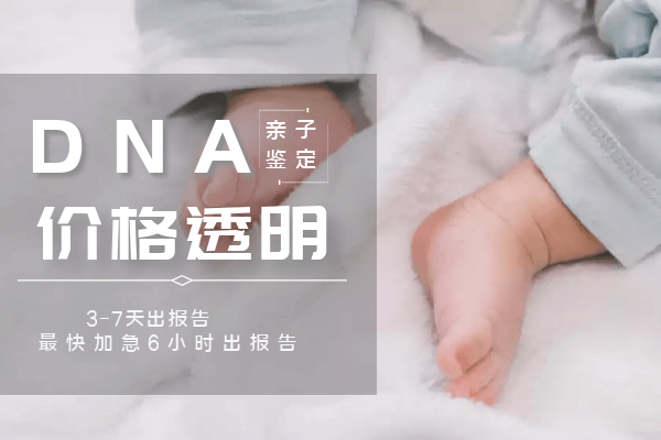 dna亲子鉴定价格表一览